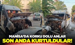 Manisa'da servis sürücüsü dehşet anlarını anlattı!