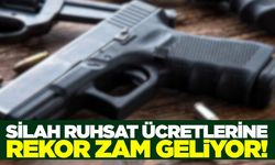 Silah ruhsat ücretleri 2026’da rekor oranda artıyor
