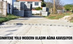 Sınırteke'nin köy yolu yenileniyor