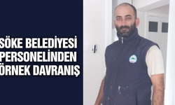 Söke Belediyesi personeli 9 bin TL'yi sahibine ulaştırdı