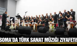 Soma'da Türk Sanat Müziği konserine yoğun ilgi!