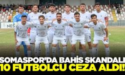 Somaspor'a PFDK'dan büyük darbe! Tam 10 futbolcu