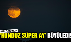 Spil Dağı'nda eşsiz manzara!