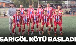 Süper Amatör Lig'in ilk maçında Sarıgöl kaybetti