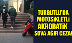 Turgutlu'da motosiklet sürücüsüne 42 bin TL'yi aşkın ceza!