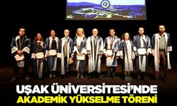 Uşak Üniversitesi’nde cübbe giyme töreni gerçekleştirildi