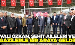 Vali Özkan, Salihli'de şehit aileleri ve gazilerle bir araya geldi