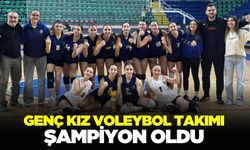 Kütahya Belediyespor Genç Kız Voleybol Takımı şampiyon oldu