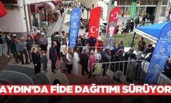 Aydın'da binlerce fide dağıtıldı!