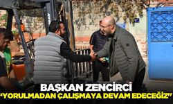 Başkan Zencirci, çalışmaları yerinde inceledi!