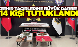 Manisa Emniyeti'nden zehir tacirlerine darbe: 14 kişi cezaevine gönderildi