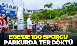 Ege'de 100 sporcu zorlu parkurda mücadele etti!