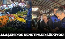 Alaşehir Salı Pazarı’nda Denetim