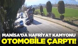 Alaşehir’de yürekleri ağza getiren kaza: Sürücü ölümden döndü