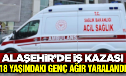 Alaşehir'de elektrik panosu patladı!