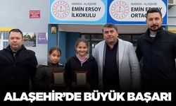 Alaşehir’de öğrenciler başarıya imza attı!