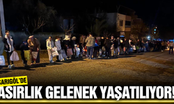 Sarıgöl'de asırlardır süregelen gelenek yaşatılıyor!