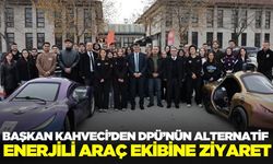 Eyüp Kahveci’den DPÜ’nün alternatif enerjili araç ekibine ziyaret