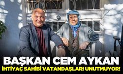 Başkan Aykan engelleri kaldırıyor: Tekerlekli sandalye desteği