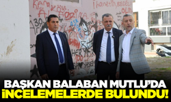 Başkan Balaban; "Mahallelerimizin ihtiyaçlarını yerinde tespit ediyoruz"