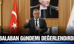Başkan Balaban'dan önemli açıklamalar