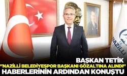 Nazilli Belediye Başkanı Ertuğrul Tetik'ten açıklama