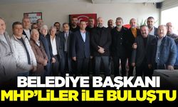Belediye Başkanı MHP ilçe teşkilatı ile buluştu