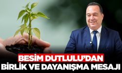 Başkan Dutlulu’dan Dünya Kooperatifçilik Günü Mesajı