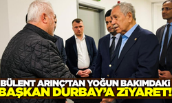 TBMM Eski Başkanı Arınç'tan Gülşah Durbay'a ziyaret