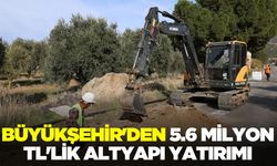 Nazilli'ye 5.6 milyon TL'lik yatırım