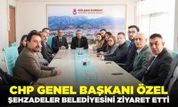 Özgür Özel, Şehzadeler Belediyesini ziyarette bulundu!