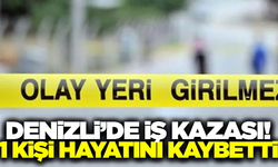 Denizli'de metrelerce yüksekten düşen işçi öldü