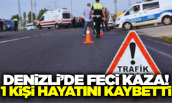 Denizli'de şarampole devrilen otomobilin sürücüsü öldü