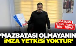 Emrah Eroğlu; "Mazbatası olmayanın imza yetkisi yoktur!"