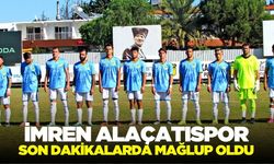 İmren Alaçatıspor, mağlup oldu