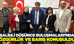 “İnsanlığın Özgürlük Arzusu ve Barış Ütopyaları” konferansı Salihli'de düzenlendi!
