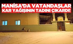 Selendi'de mevsimin ilk yar yağışı gerçekleşti