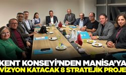Manisa'ya vizyon katacak projeler masaya yatırıldı