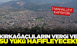 Kırkağaç'ta vatandaşları rahatlatacak adım!