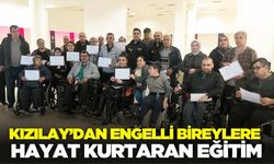 AFAD ve Kızılay’dan engelli bireylere eğitim