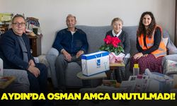 Aydın'da engelli Osman amcaya ziyaret