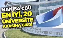 Manisa Celal Bayar Üniversitesi, dikkat çekici başarıya imza attı!