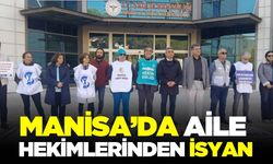 Manisa'da "Çalışanlar, sağlığı yönetemeyenlere sesleniyor"