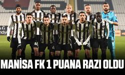 Manisa FK, 2 dakikada attığı 2 golle puanı kaptı