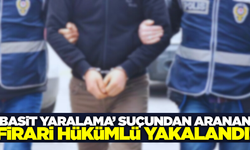 Manisa'da aranan firari hükümlü yakalandı