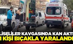 Manisa'da gençler arasında bıçaklı kavga: 1 yaralı