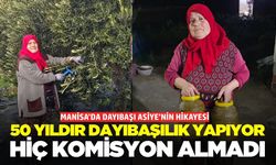 Manisa'da 50 yıldır komisyonsuz çalışan kadın!