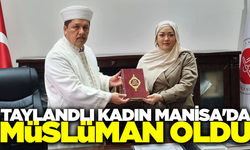 Manisa'da Duygulandıran İhtida Töreni: Taylandlı Ployphailin 'Aylin' Adıyla Müslüman Oldu