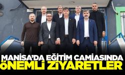 Manisa'da Eğitim-Bir-Sen'den önemli ziyaretler