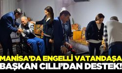 Manisa'da engelli vatandaş unutulmadı!